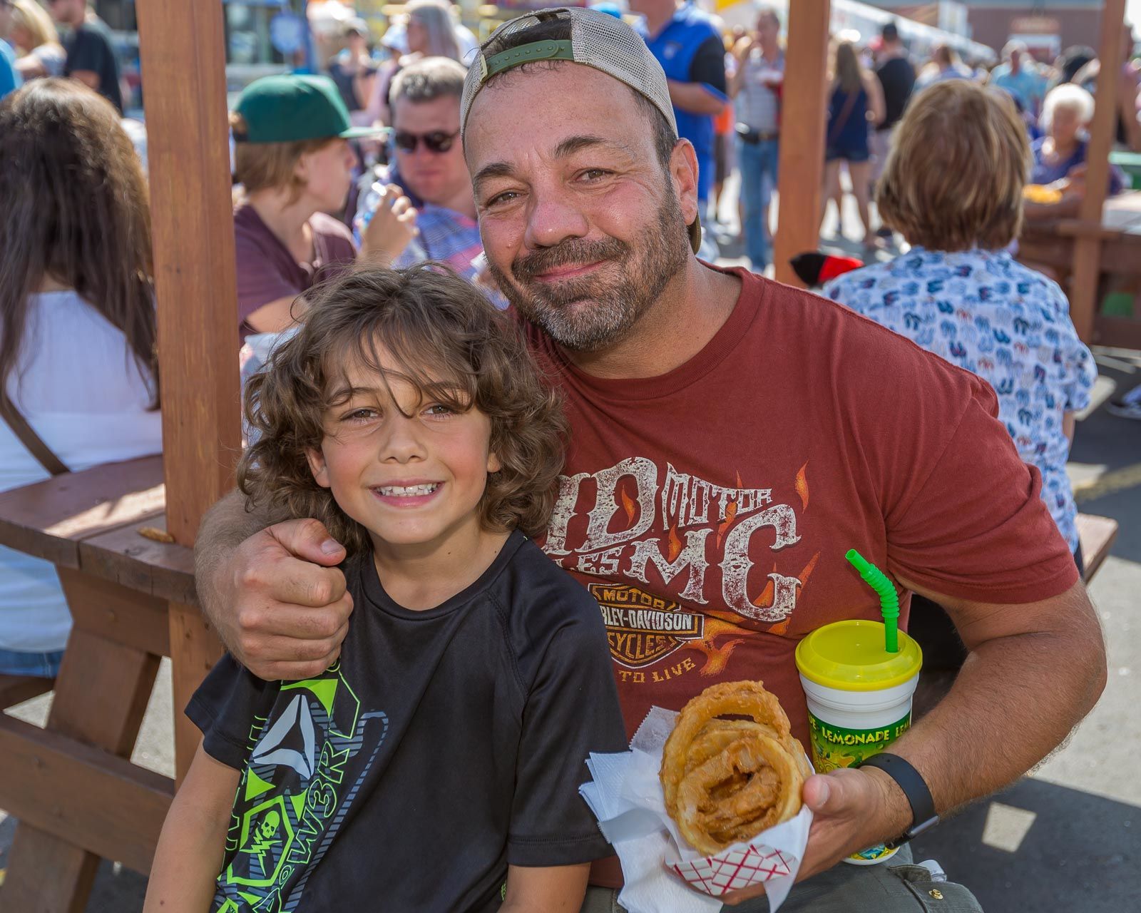 Smiles on Sunday at the Erie County Fair